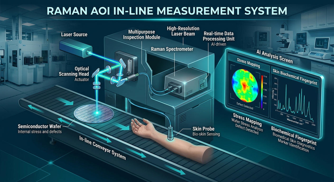 Raman AOI線上分析模組